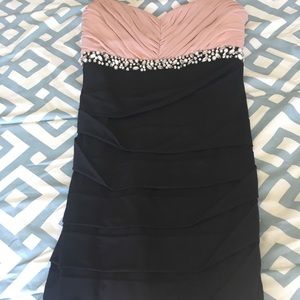 Strapless dress
